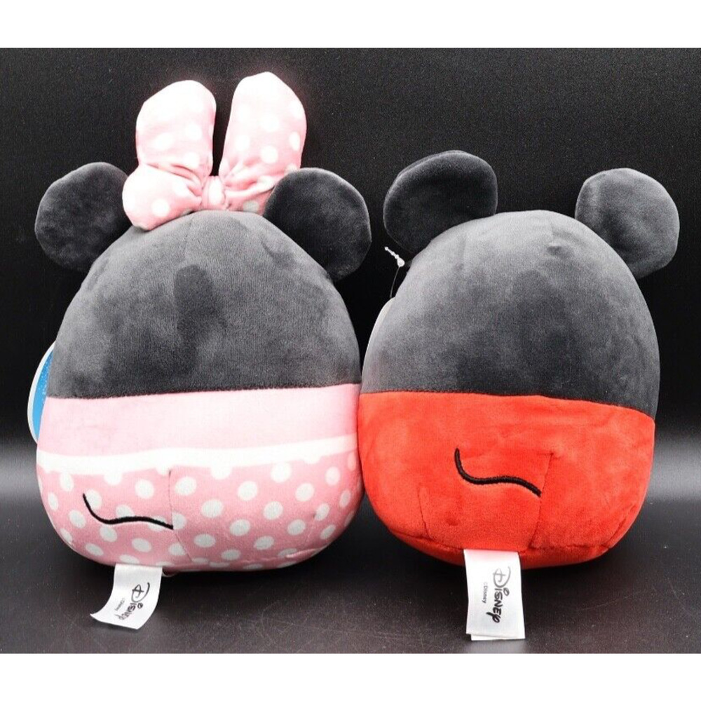 Squishmallow MICKEY and MINNIE Kellytoy plush New with tag DISNEY stuffed 8” - Picture 3 of 11